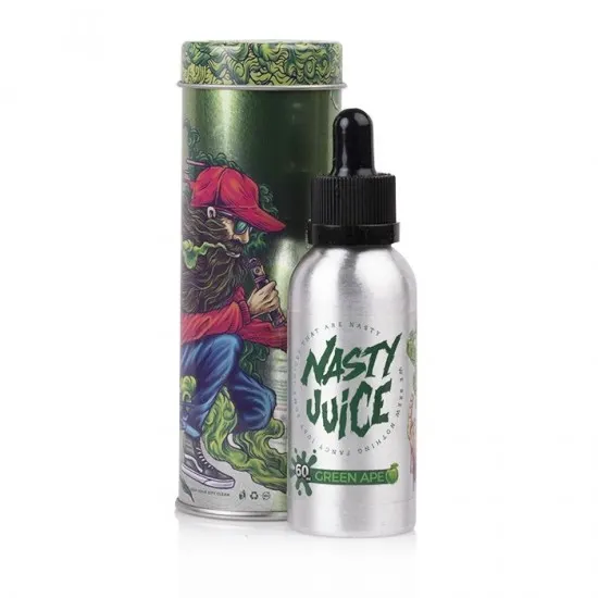 Nasty Juice GREEN APE 60ML Elma Aromalı Premium Likit