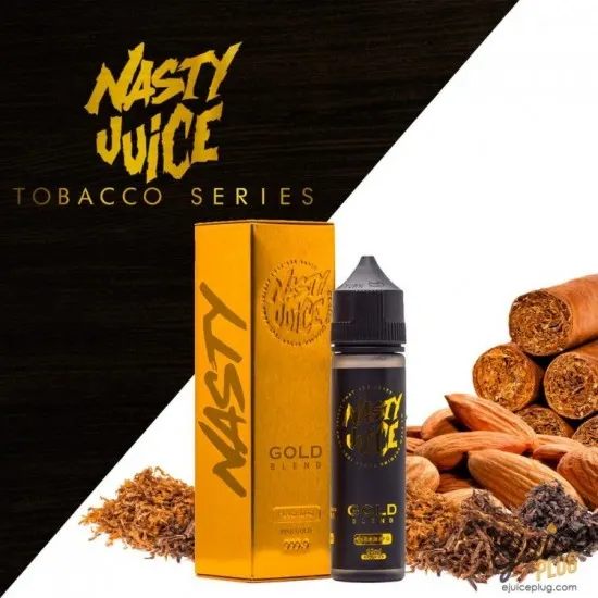 Nasty Juice Gold Blend Tütün Badem Aromalı 60ML