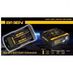 Basen BS-4B2 18650 Pil Sarj Aleti DİGİTAL