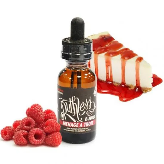 Ruthless Menage A Trois (Frambuazlı Cheesecake) 30ML Premium Likit