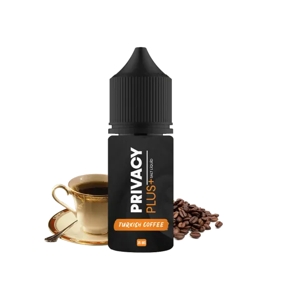 PRİVACY PLUS - Turkish Coffee - 30ML Salt Likit