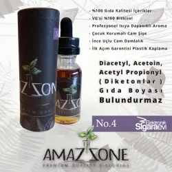 Amazzone - No.4 Bal ve Tütün Aroması 30ML