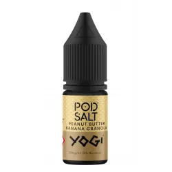 Pod Salt - YOGİ - PEANUT BUTTER BANANA GRANOLA Salt Likit 30ML