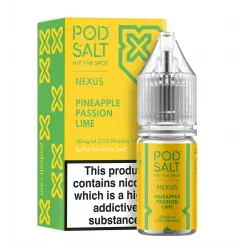 Pod Salt - NEXUS - PINEAPPLE PASSION LIME Salt Likit 30ML