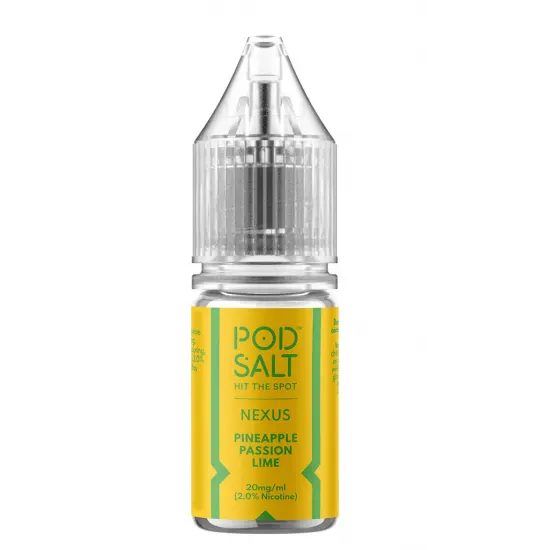 Pod Salt - NEXUS - PINEAPPLE PASSION LIME Salt Likit 30ML