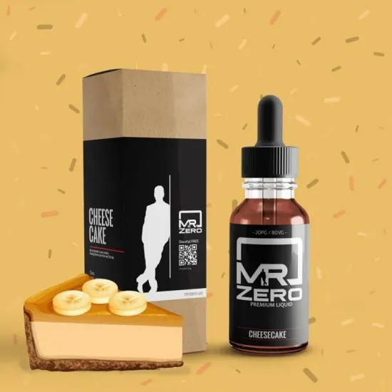 MR Zero Cheesecake (Muz Ve Kek) 30ML