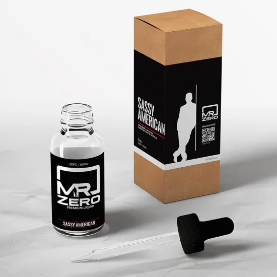 MR Zero Sassy American (Çilek Ve Marsmallow) 30ML