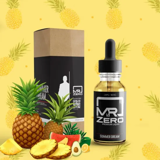 MR Zero Summer Dream (Baskın Ananas Aromalı Meyve) 30ML