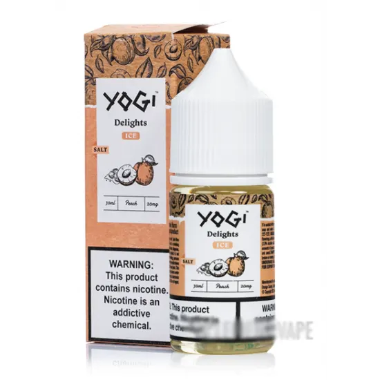 Yogi - Peach İce 30ML SALT LİKİT