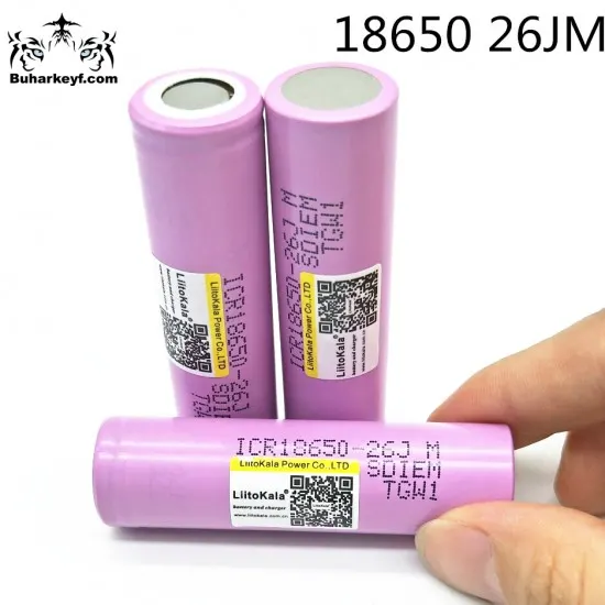 Samsung ICR18650 26JM 3.7V 2600 MaH Pil