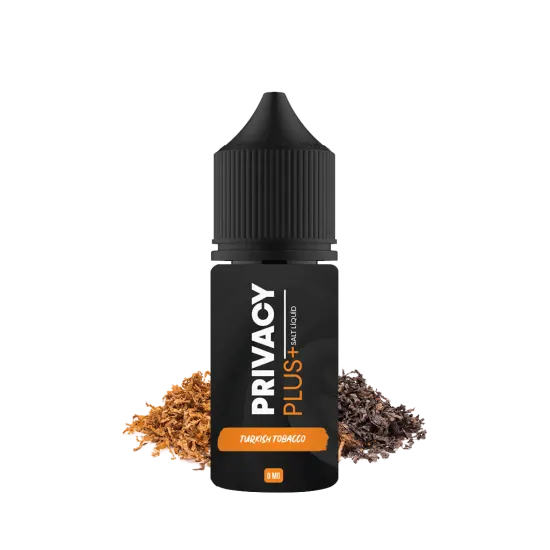 PRİVACY PLUS - Turkish Tobacco - 30ML Salt Likit