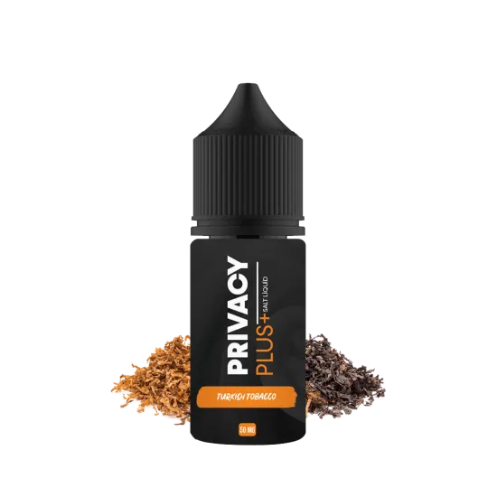 PRİVACY PLUS - Turkish Tobacco - 30ML Salt Likit